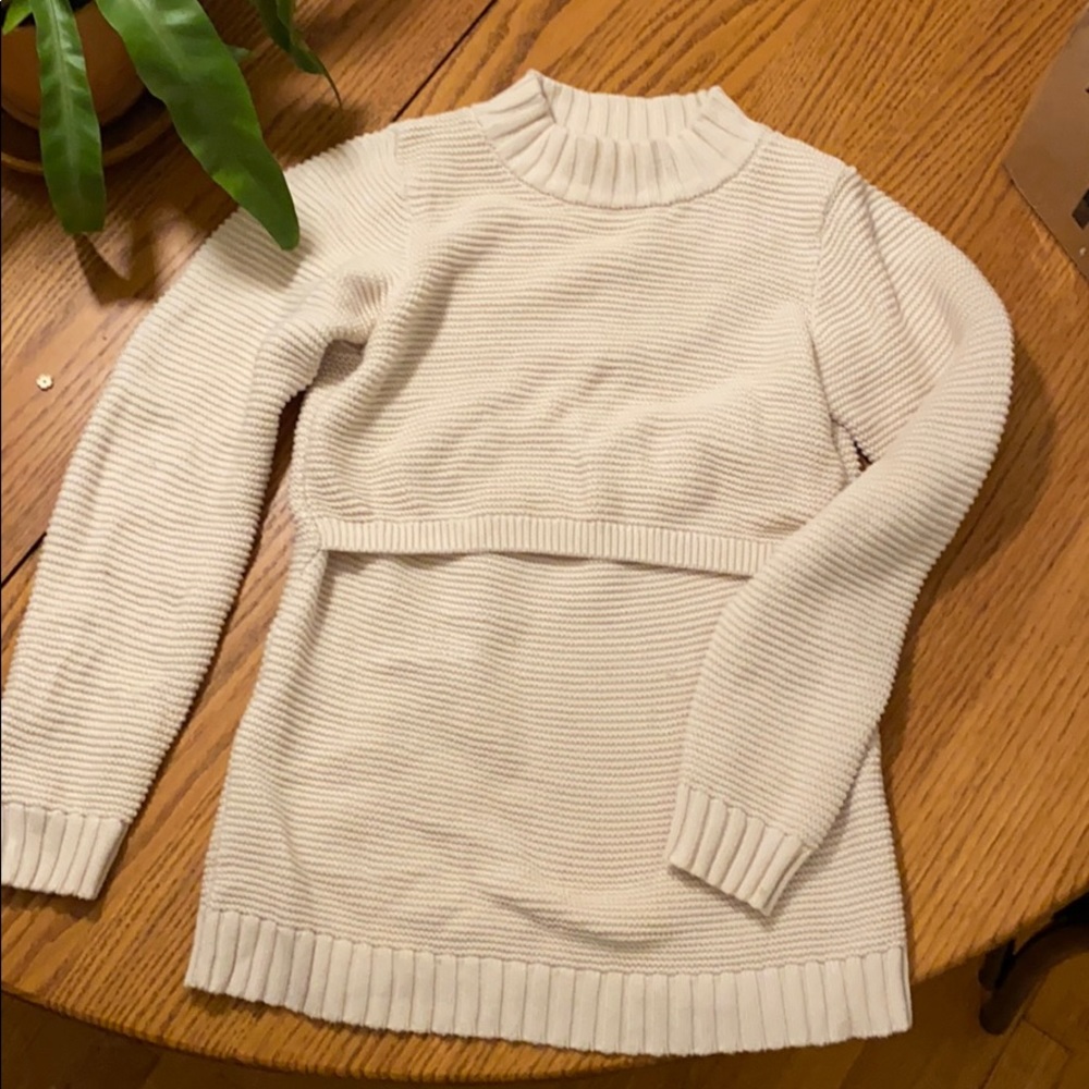 Boob Design nursing sweater